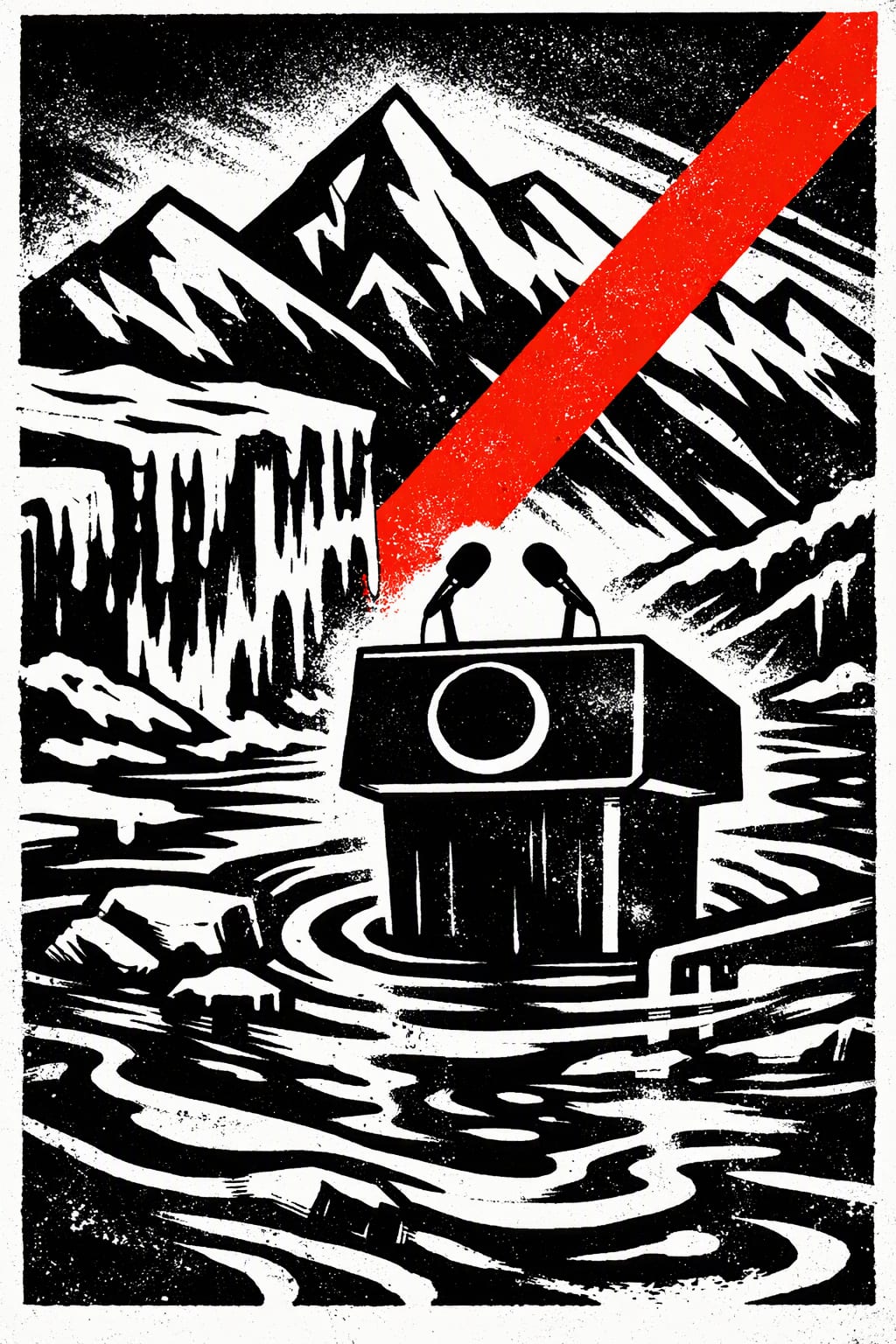 Illustration for: Balen returns to Nepal after UN address on climate justice