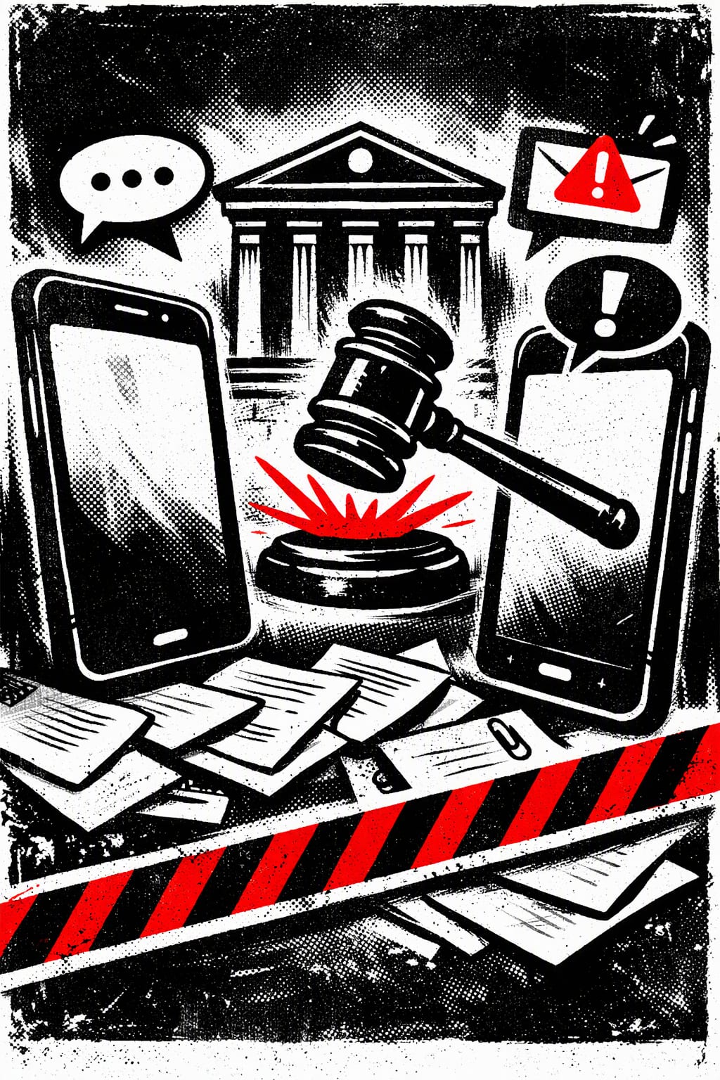 Illustration for: Facebook liable in New Mexico as TikTok settles Alabama case