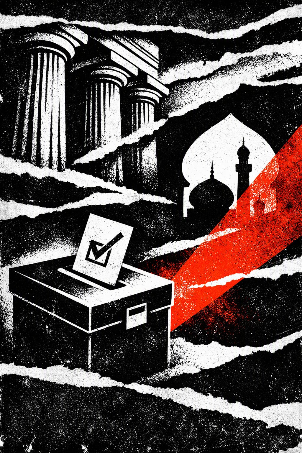 Illustration for: Muslim Americans push back on election-year anti-Sharia politics