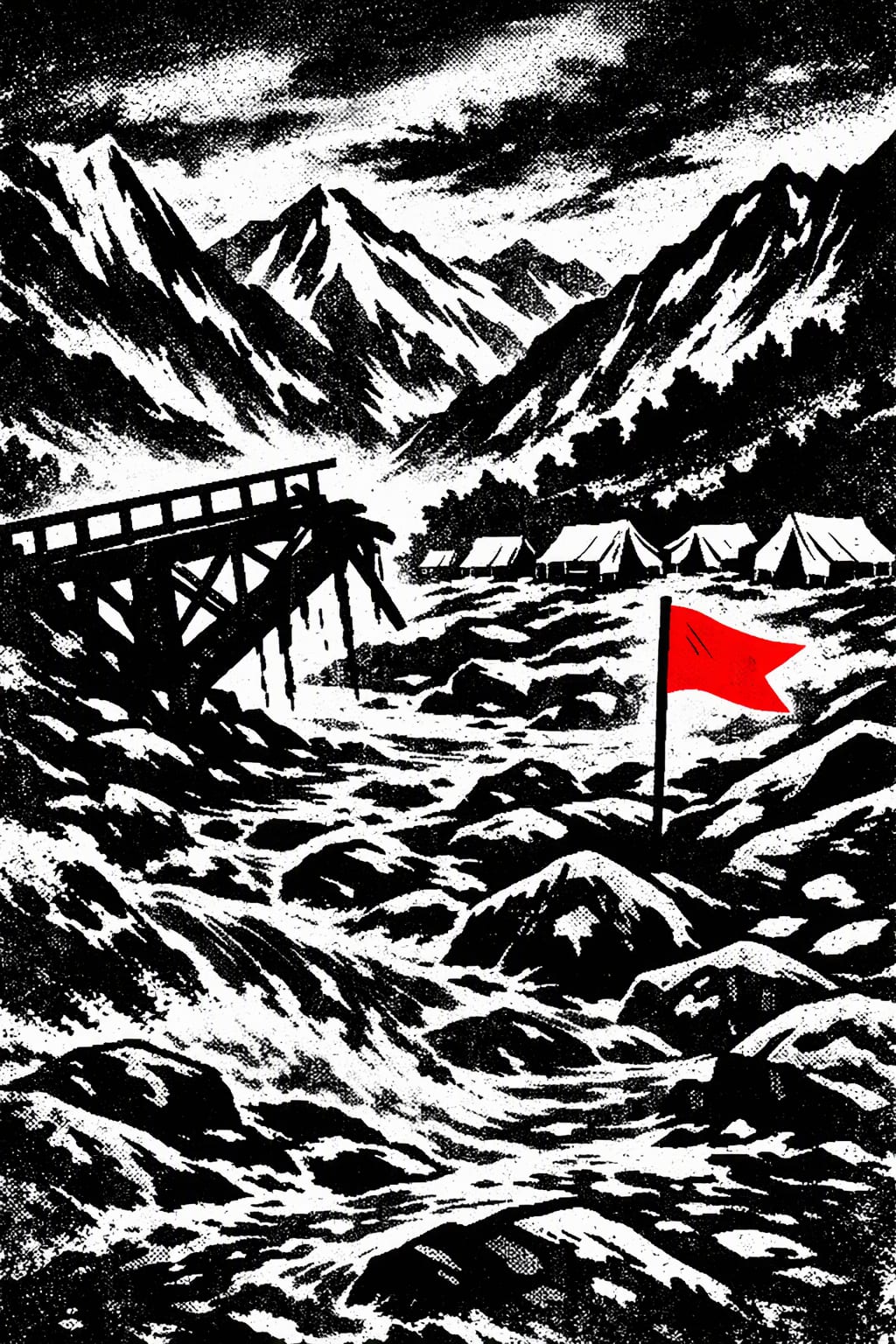 Illustration for: Nepal’s Bhote Kosi-Trisuli disaster, one month later