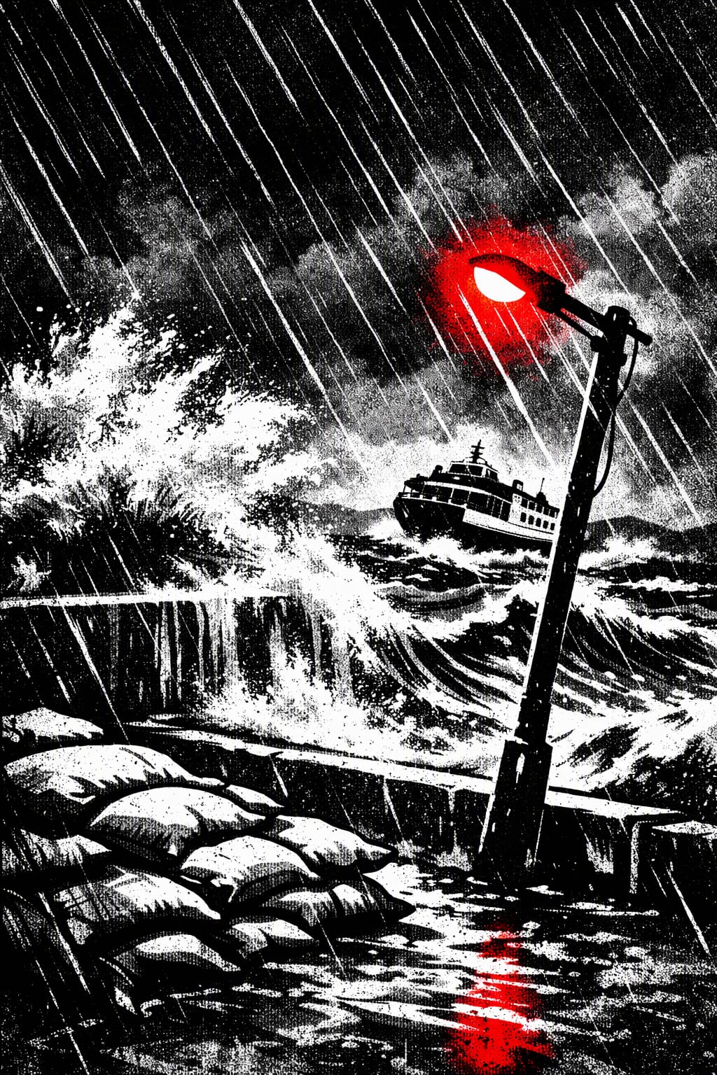 Illustration for: Nor’easter threatens East Coast with flooding, wind and cancellations