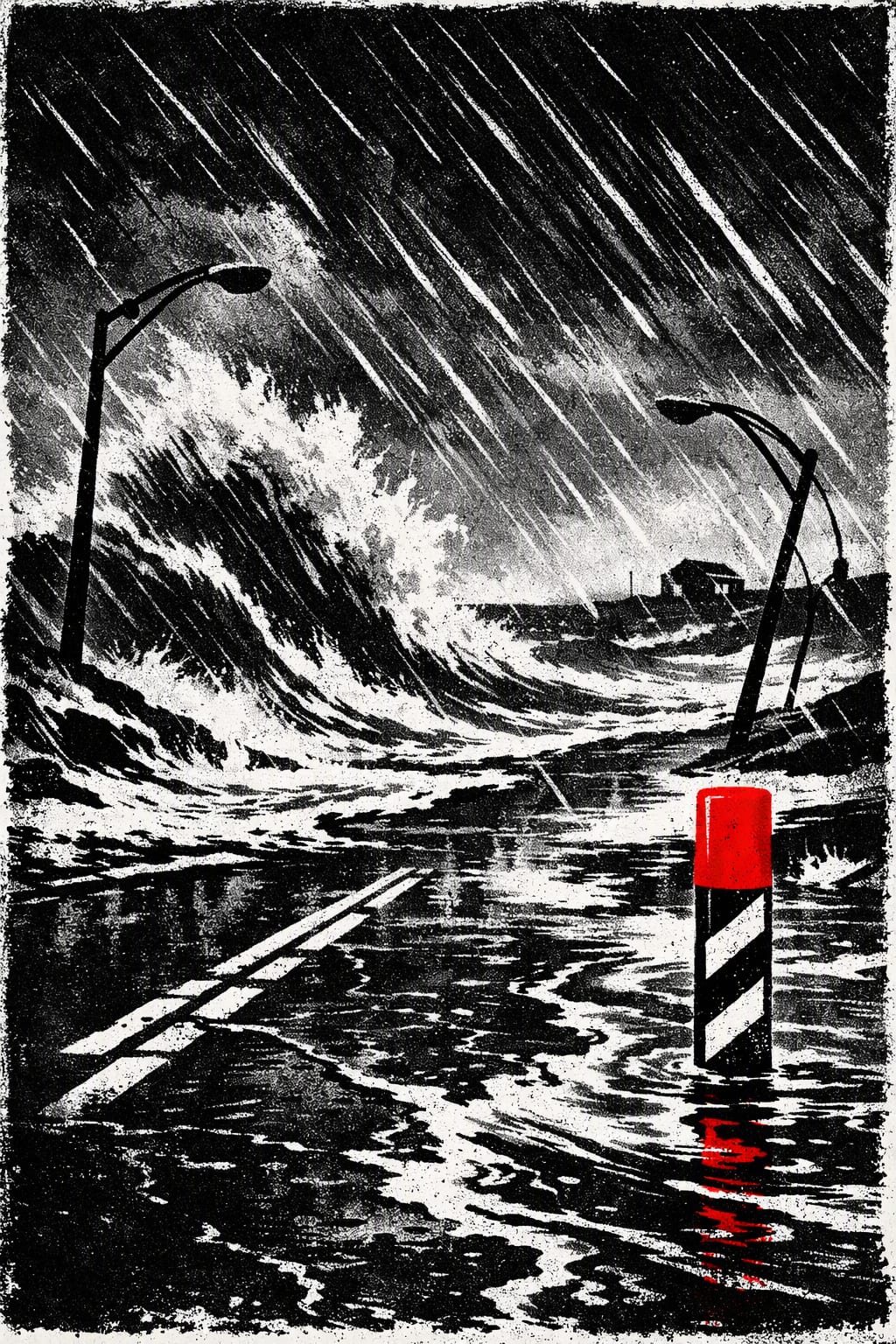 Illustration for: Nor’easter threatens East Coast with flooding, wind and heavy rain