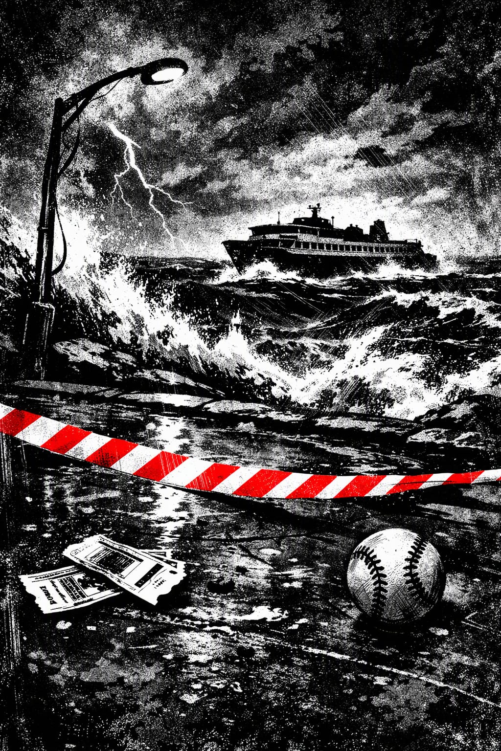 Illustration for: Nor’easter warnings hit the East Coast as shows, ferries and flights stop