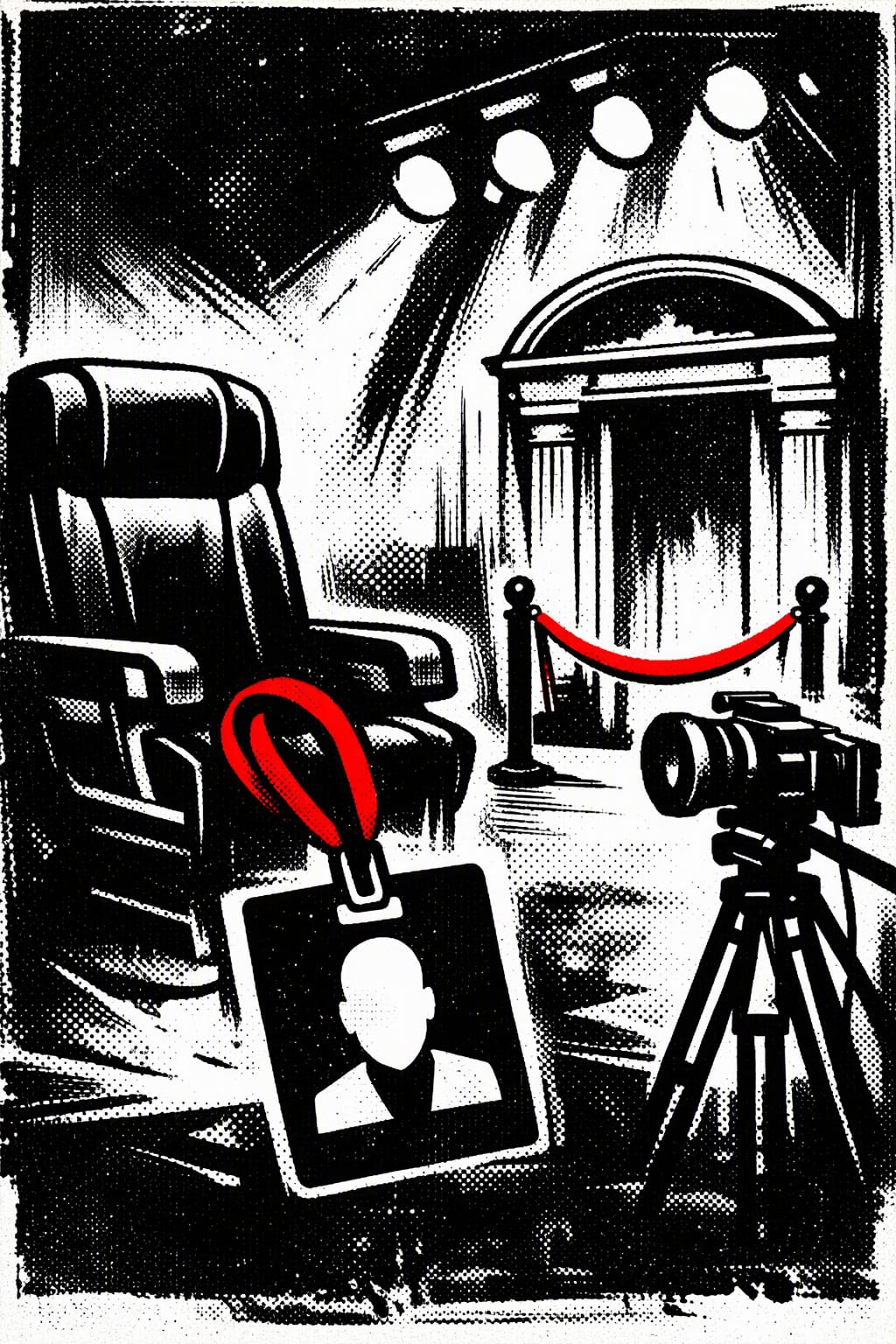 Illustration for: White House bars CNN from Air Force One TV pool duty